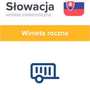 Słowacja – Winieta roczna dla przyczepy