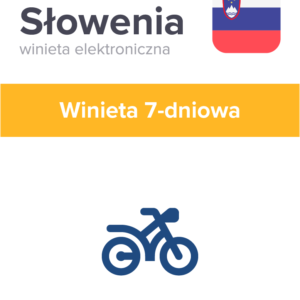 Słowenia 1A – Winieta 7 dni dla motocykli