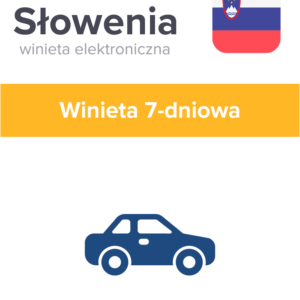 Słowenia 2B – Winieta 7 dni dla samochodów wyższych