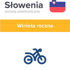 Słowenia 1A – Winieta roczna dla motocykli