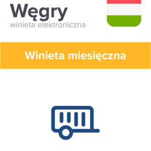 Węgry U – Winieta miesięczna dla przyczep