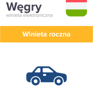 Węgry D1 – Winieta roczna dla samochodów osobowych