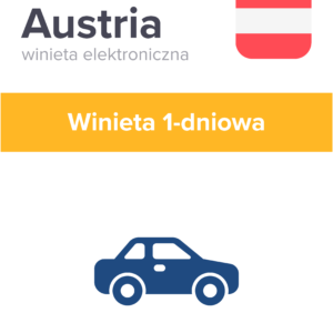 Austria – WINIETA  1-dniowa, SAM OSOBOWY