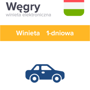 Węgry D1 – Winieta jednodniowa dla samochodów osobowych